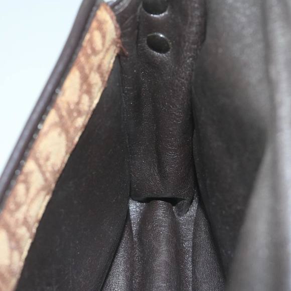 Christian Dior Trotter Canvas Shoulder Bag Brown Auth bs10601 - Picture 15 of 16